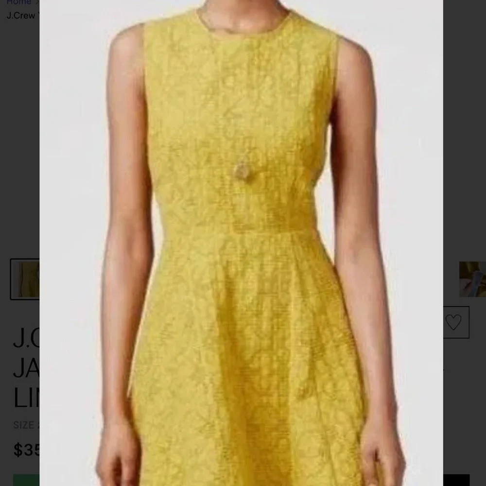 J Crew Eyelet Jacquard Fit Cocktail Midi Dress Size 00P Romantic